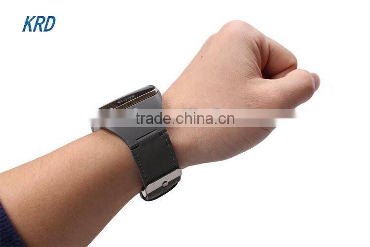 Adjustable Genuine Leather Belt Replacement Wristband Fitness Bracelet Strap For SAMSUNG GALAXY Gear S R750 Steel Wrist Band