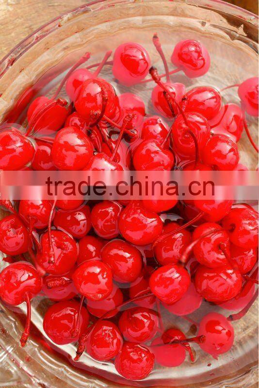 Canned Fruit-- Red Cherry with Stem