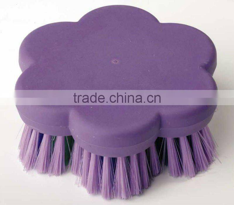 quincunx flower shape soft touch Horse massage comb