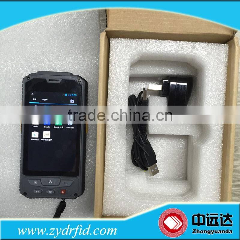 UHF handheld RFID reader Android 4.0 WIFI GPRS Bluetooth for inventory tracking