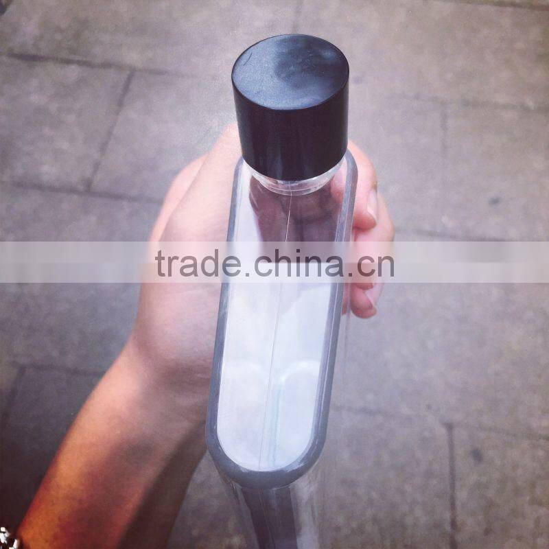 Hotselling Mini A6 Memo plastic Bottle Memo Water Bottle Flat notebook Bottle