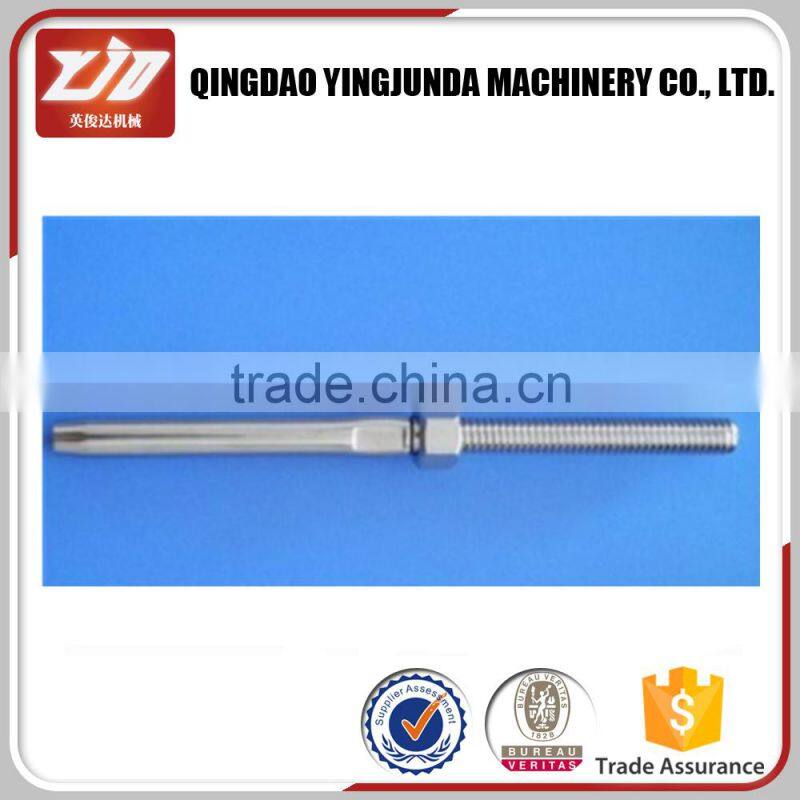 Stainless Steel Swage Stud Terminal With Right Thread