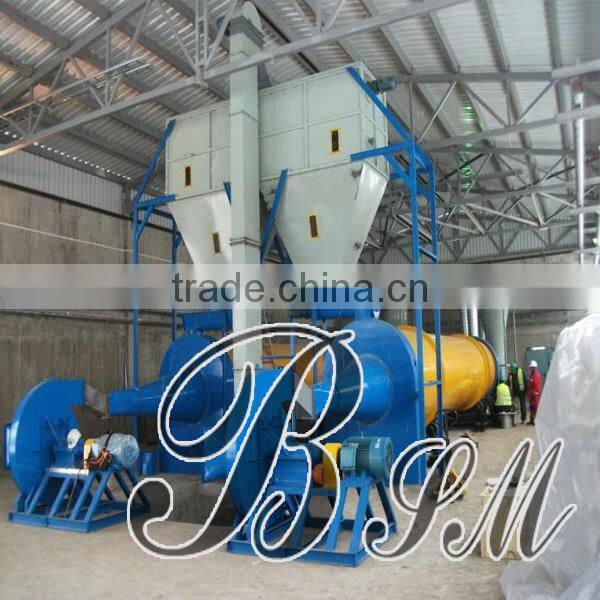 BSM high capacity hot selling drum rotary dryer for industrial waste produced in China