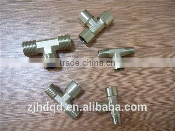 High quality brass fitting / tee connector BSP , NPT female thread