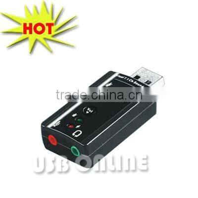 USB 2.0 Sound card with 7.1channel