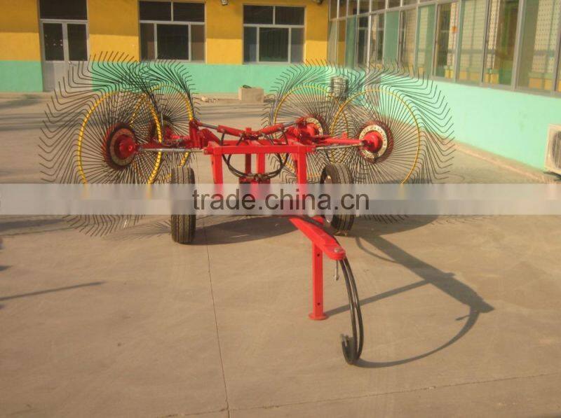 raking and tedding, straw,grass,wheat,alfalfa collection machine