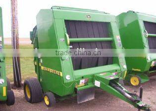 high efficiency round hay baling machine