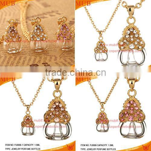 Necklace Pendant Perfume bottle jewelry Necklace