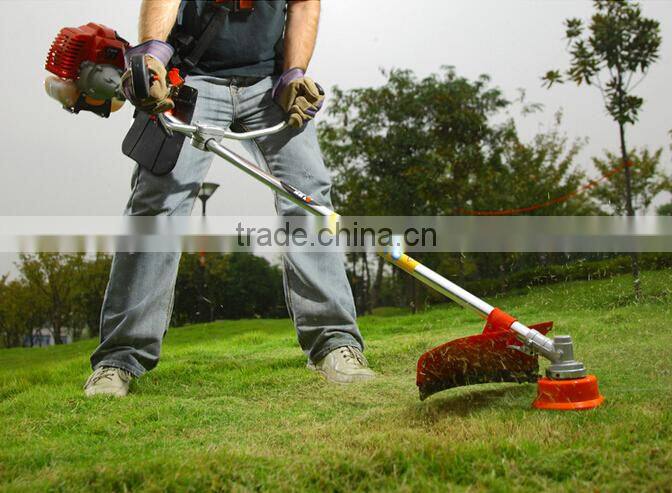 Gasoline manual grass cutter machine