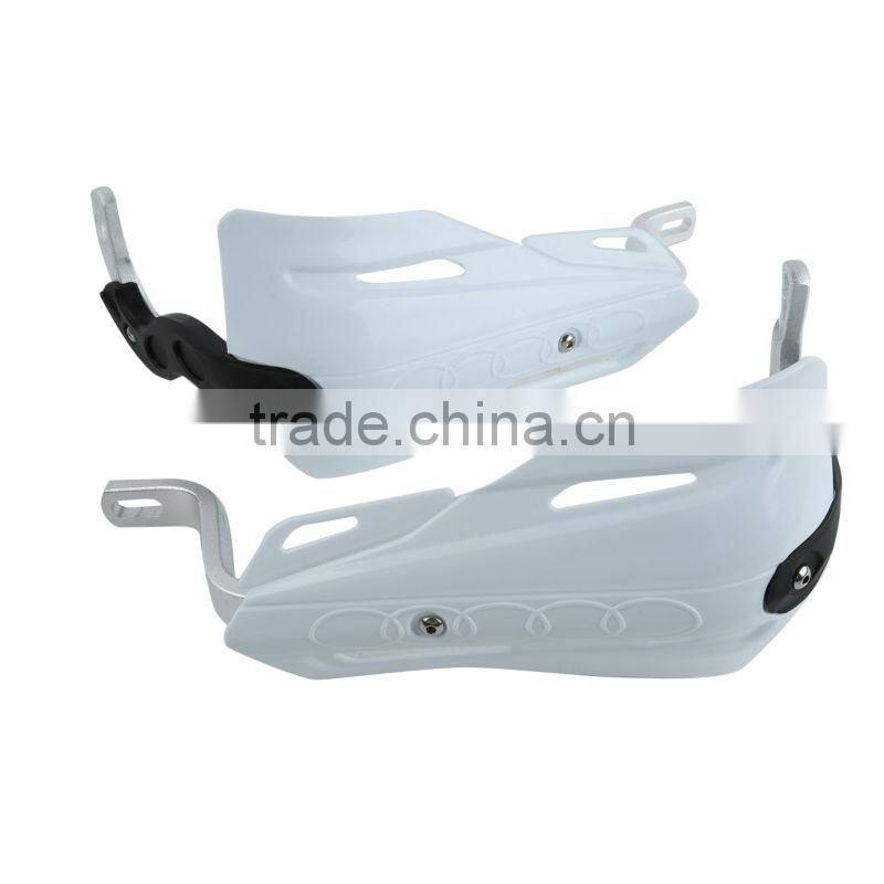For Honda Kawasaki Yamaha Dirt KTM MX ATV New White 7/8" Handguards Hand Guards