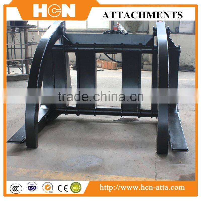 BM06 Series Hydraulic Log Grapple Attachment For Loader