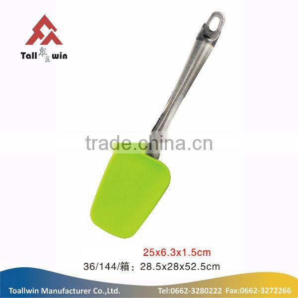 Heat resistant silicone kitchen utensils,baking spatulas