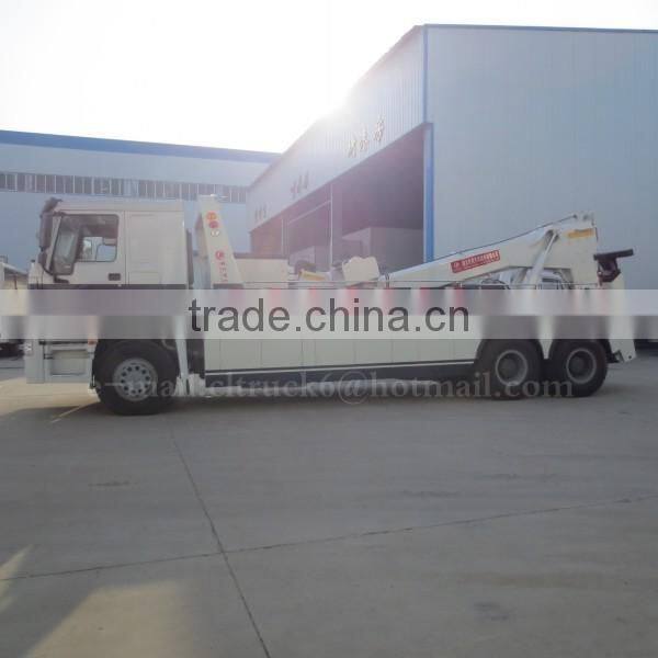 300Hp SINOTRUK HOWO 6*4 Large Wrecker Truck 20 ton