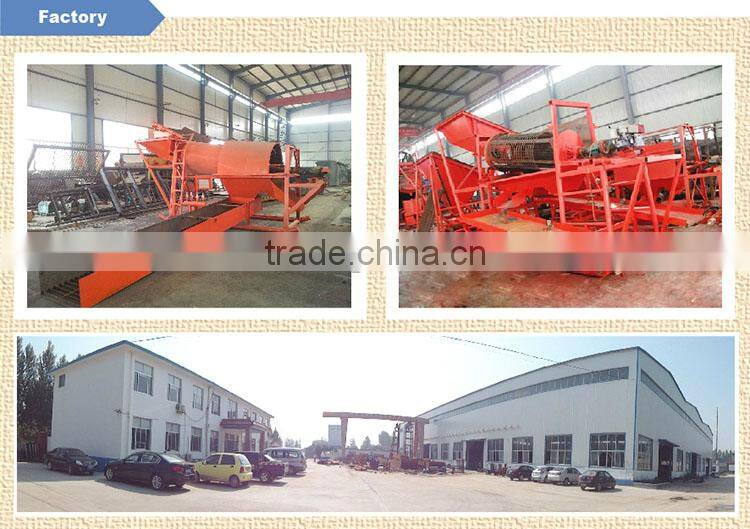 2017 new alluvial gold mine equipment gold washing plant for sale