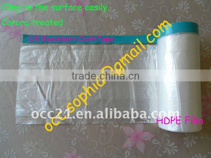 cloth taped paint masking