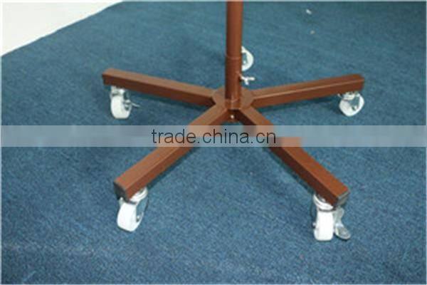 Multi-tier Rotating Free-standing Metal Hanging Hook Rack