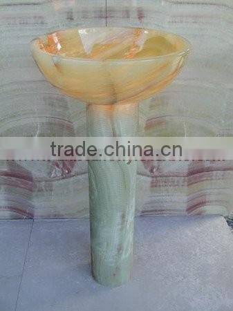 Professional Manufacture ONYX PEDESTALS SINKS AND BASINS