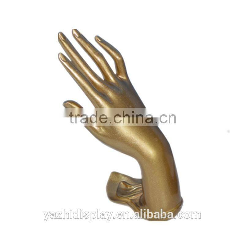Factory direct price fibergrass hand mannequin for glove and jewelry display