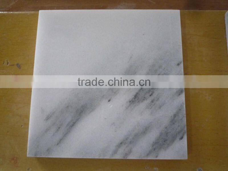 Blue sky white marble slabs tiles factory directly sale