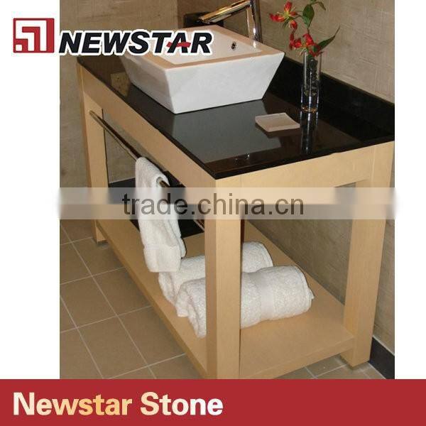 Wood knock down bathroom vanity cabinet