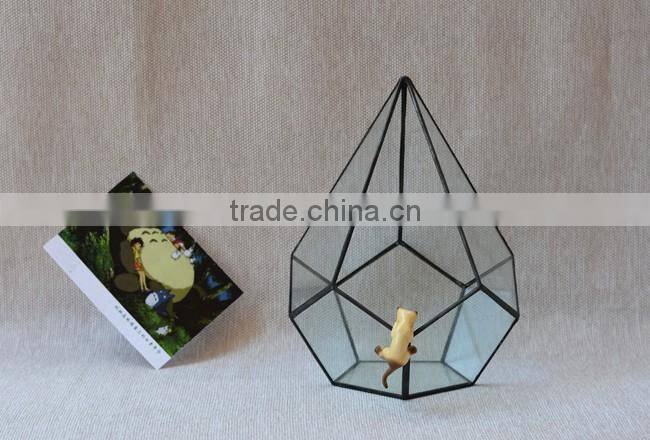 Glass vases terrarium ornament indoor plant greenhouse handblown glass terrarium