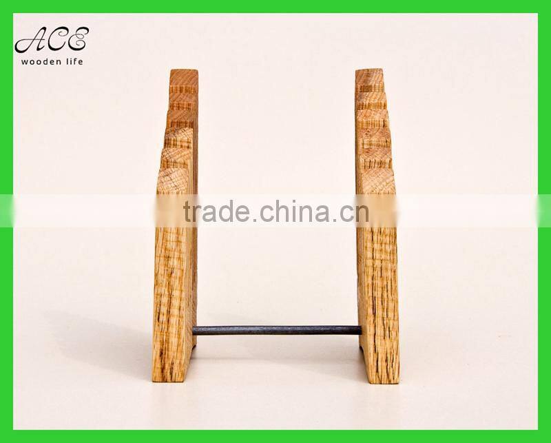 wooden file rack