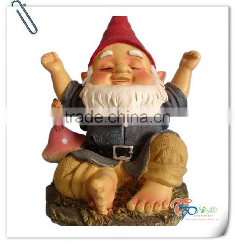 Popular decorative handmade 7 dwarfs garden gnomes