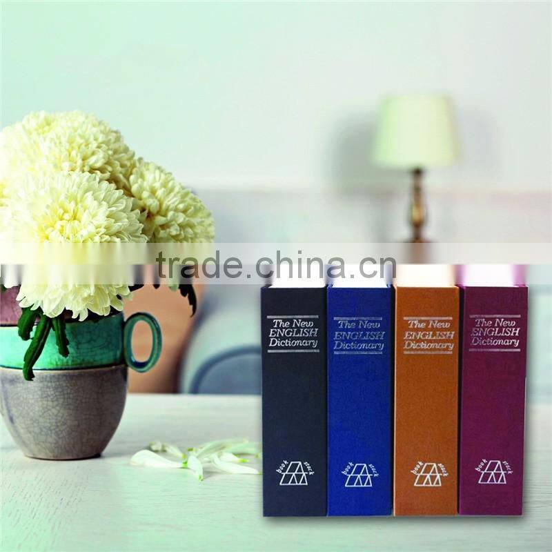 Creative Novelty Simulate English Dictionary Of Storage Box With Metal Material
