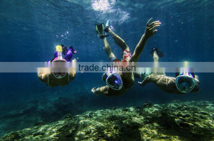 2017 Hot-selling Children/Adult Full Dry Diving Mask, Magic Swimming Diving Snorkel With Gopro Housing