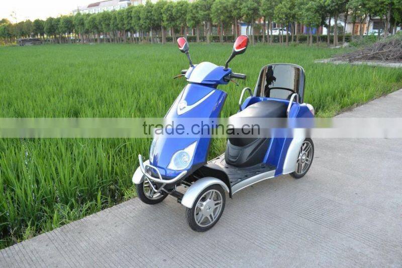 Electric 4 Wheel Back-Driving 48v 500W Electric Mobility Scooter For Elders, Electric Pedal Motorbike, China Electric Scooter