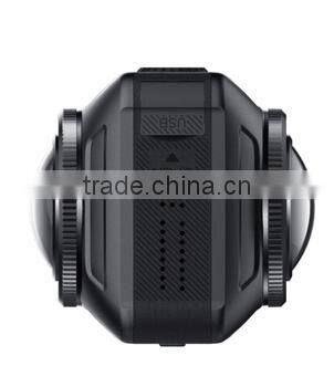 Factory two Lens wifi 720 degree mini dv camera action camera