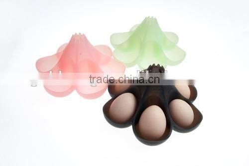 6 cups FDA 100% food grade silicone egg cooker
