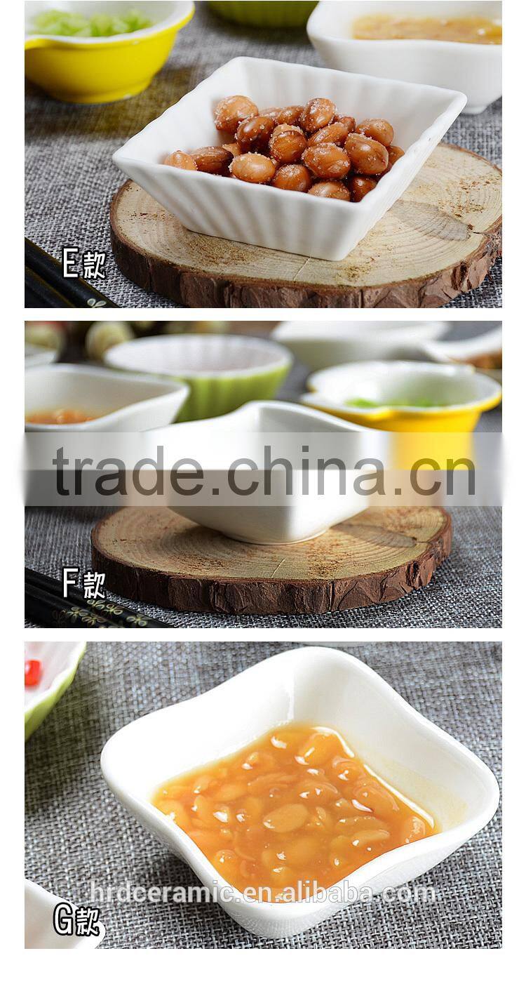 Stocked Creative ceramics sauce dish, small ceramic snack dish