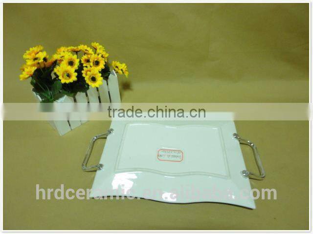 dinner set,stock ceramic dinner plates with handles,crockery