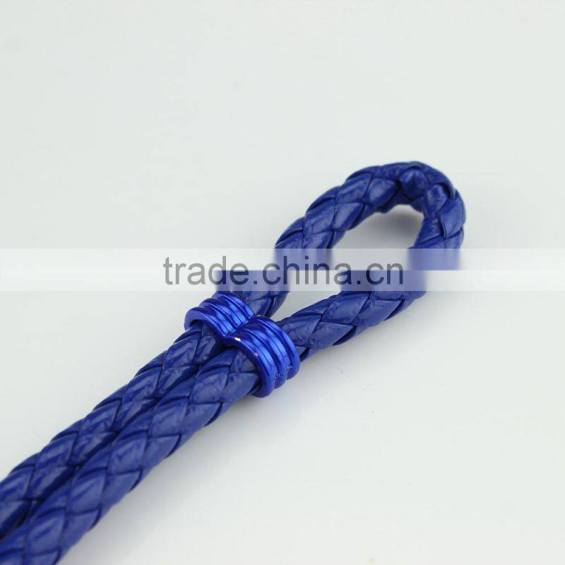 Wholesale Handmade Leather Anchor Bracelet for Men