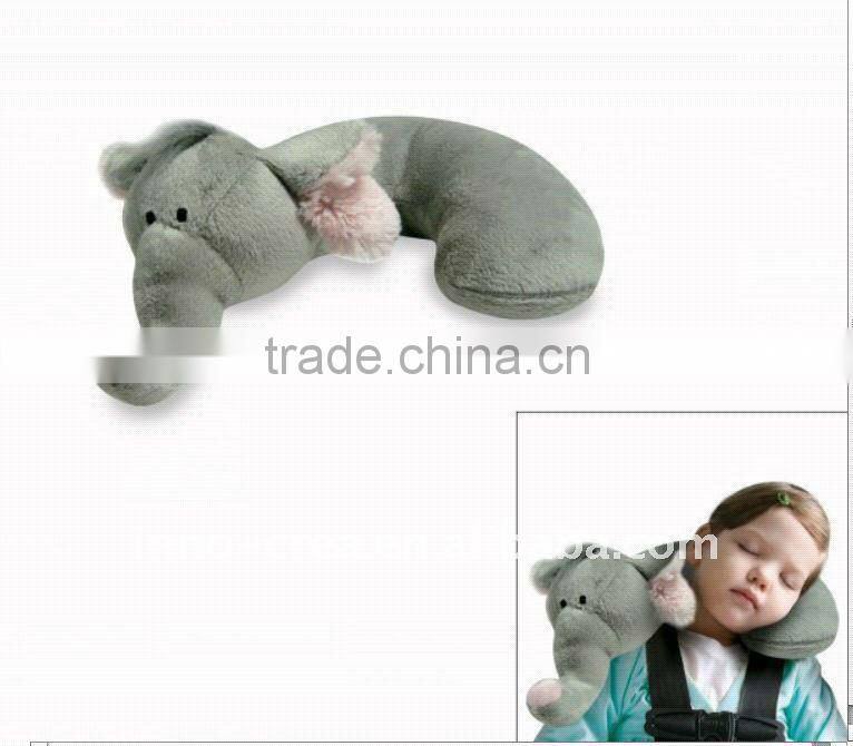 Travel Buddies Plush Children's Neck Pillow - Dog