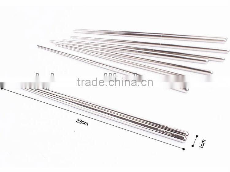 Wholesale stainless steel twisted chopsticks
