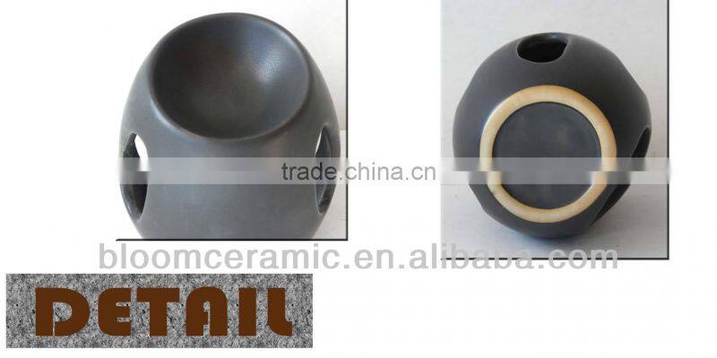 Custom fancy ceramic aromatherapy oil burner