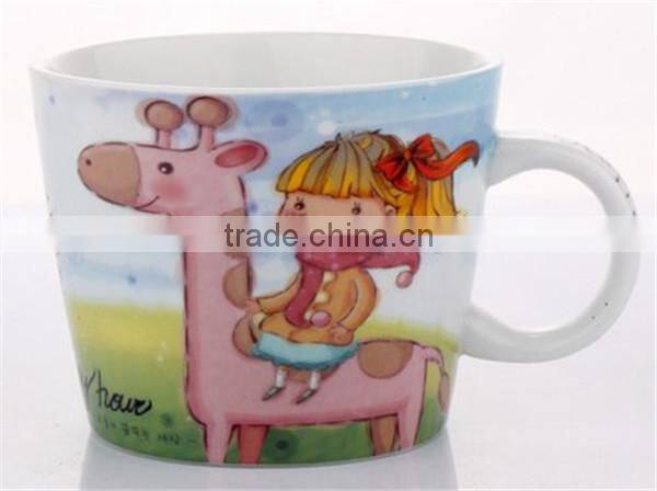 Potted china mug christmas mug ceramic coffe mug