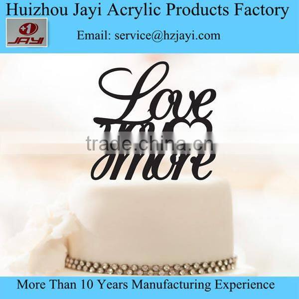 China factory acrylic lucite wedding cake topper wholesale
