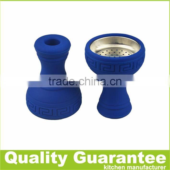 Hot selling Silicone Hookah Bowl New Funnel stainless iron bowl