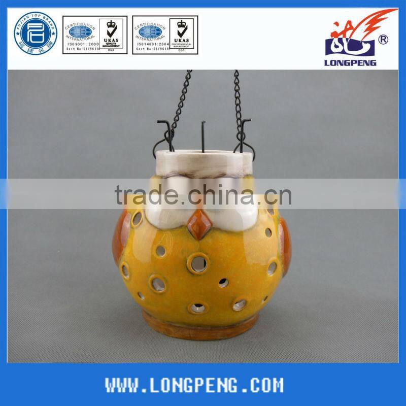 Decorative Hanging Ceramic Candle Lanterns