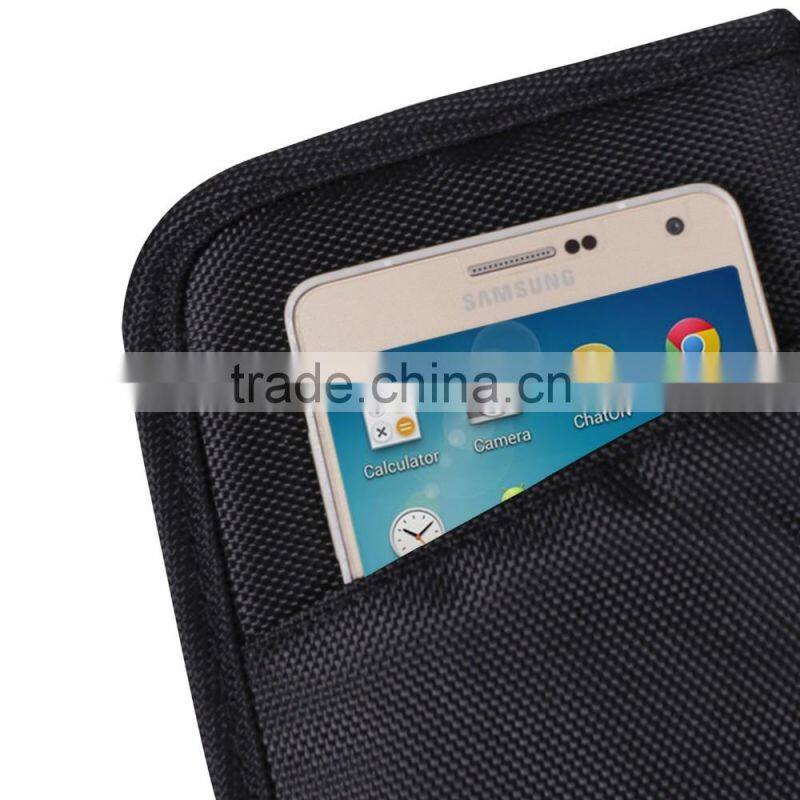 Fashion Nylon travel multifunction rfid passport holder