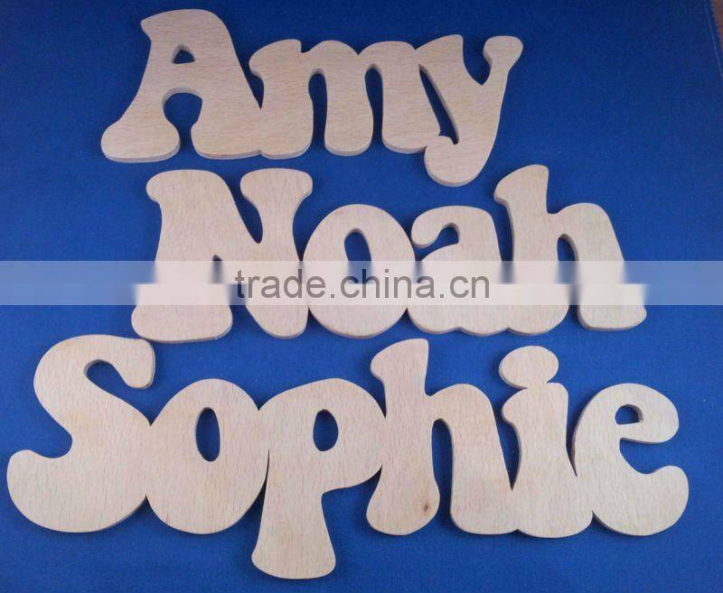 "home"decorative wooden alphabet letters for sale