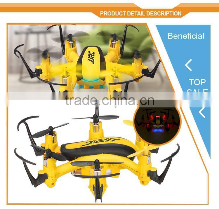 JJRC 2.4G 4 Channel 6 Gyro RC Hexacopter RTF Mini Drone CF Headless Mode One Key Return 3D Flip Altitude Hold Ultralight Aircraf