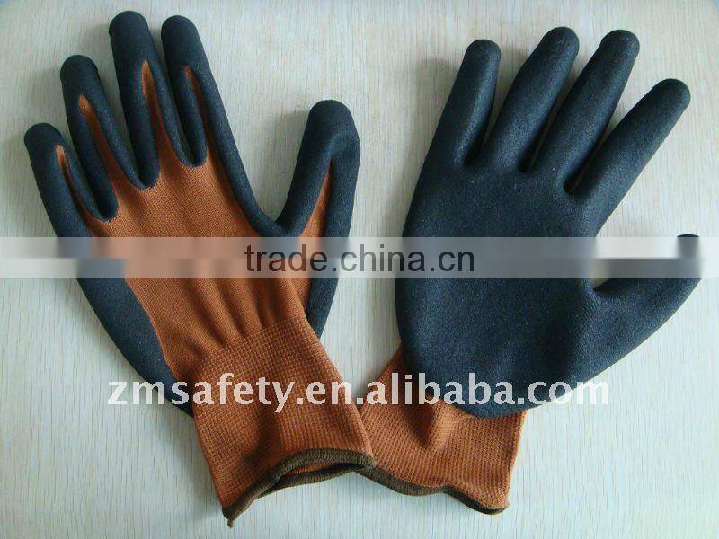 Super Grip Nitrile Coated Glove with Rough Finish