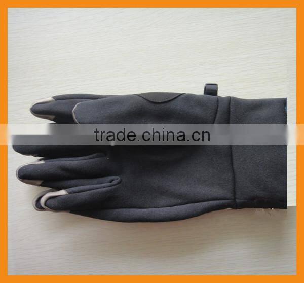 Black Liner Glove Touchscreen