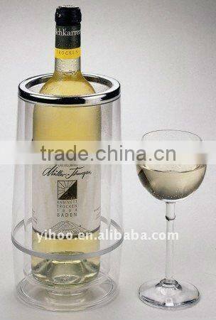 Promotional Bar And Party Using Plastic Wine Bottle Cooler