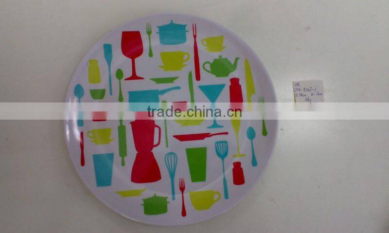 Colorful Melamine Plate Melamine Tableware
