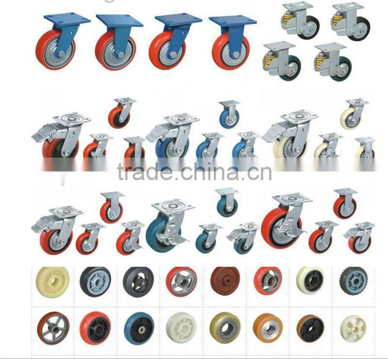 High Quality PP material industrial caster and wheels